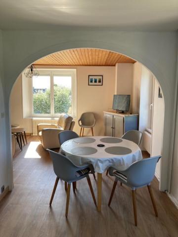 Apartamento Roscanvel: Duplex Dans Maison Vue Mer Exterior foto